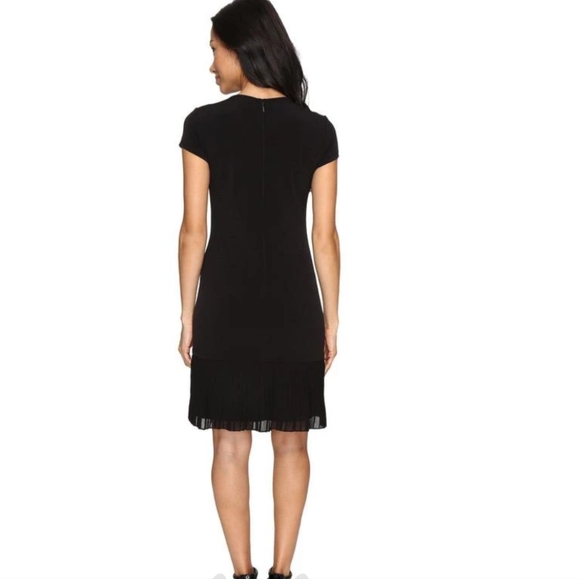 Calvin Klein Black Pleated Dress - Picture 12 of 12